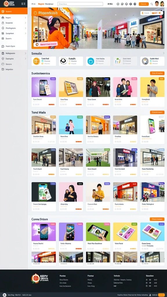 Galeri pratinjau visual hakim4d build APK resmi terbaru